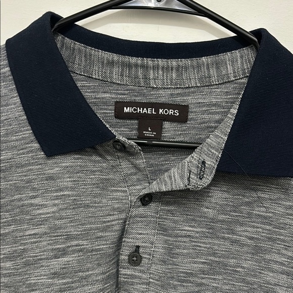 Michael Kors Gray Polo Shirt for Men - Picture 2 of 3